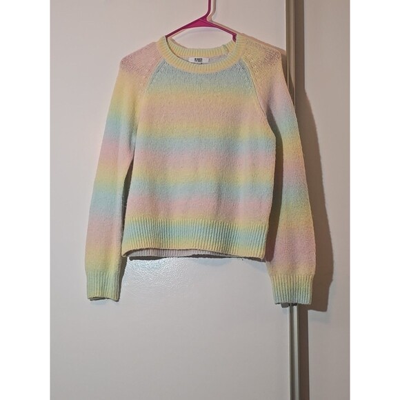 BB Dakota Steve Madden Sweater Womens  Size S Multicolor Rainbow - Picture 1 of 4